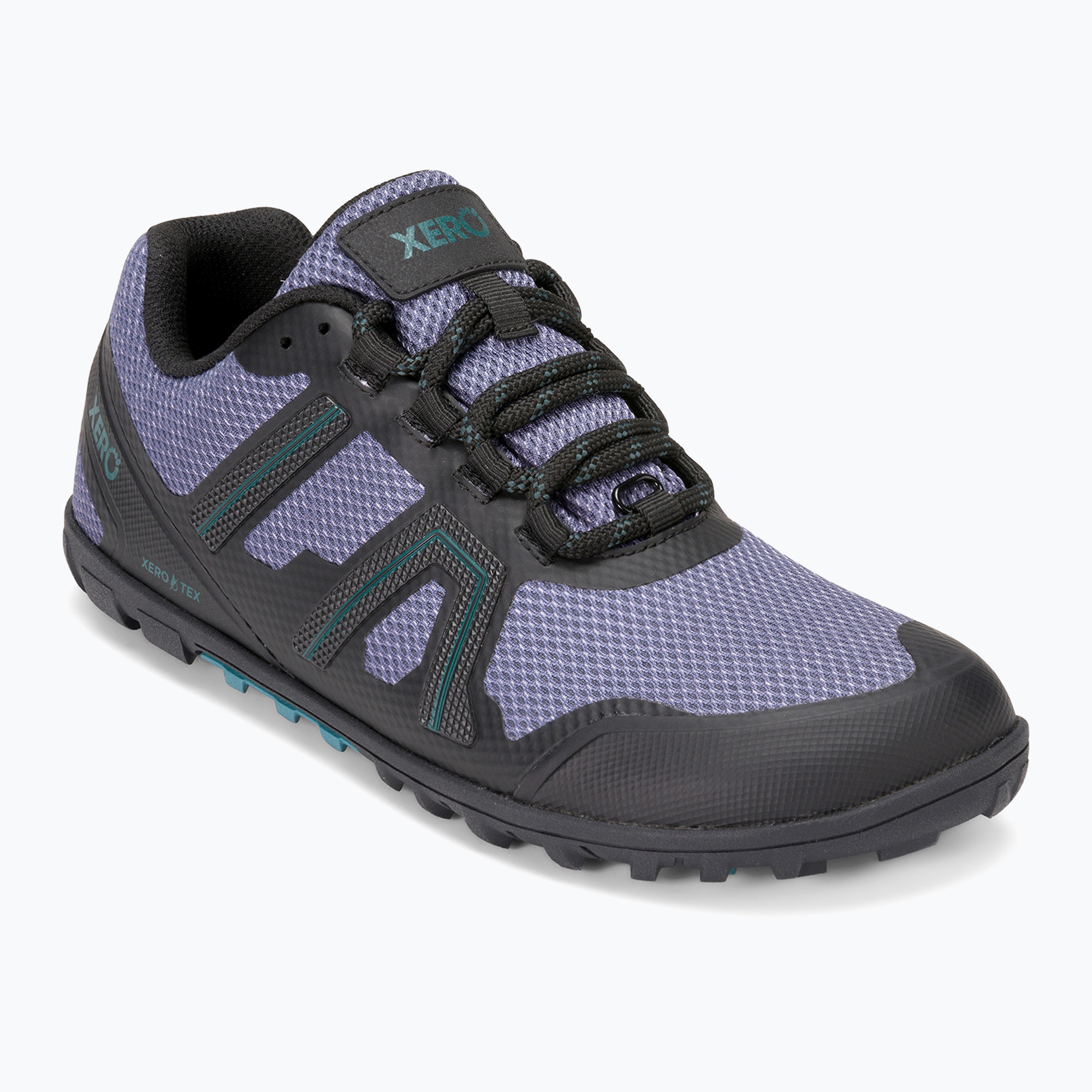 Damen Barfußschuhe Xero Shoes Mesa Trail WP grisaille schwarz (Mesa Trail WP MXW-GBL)
