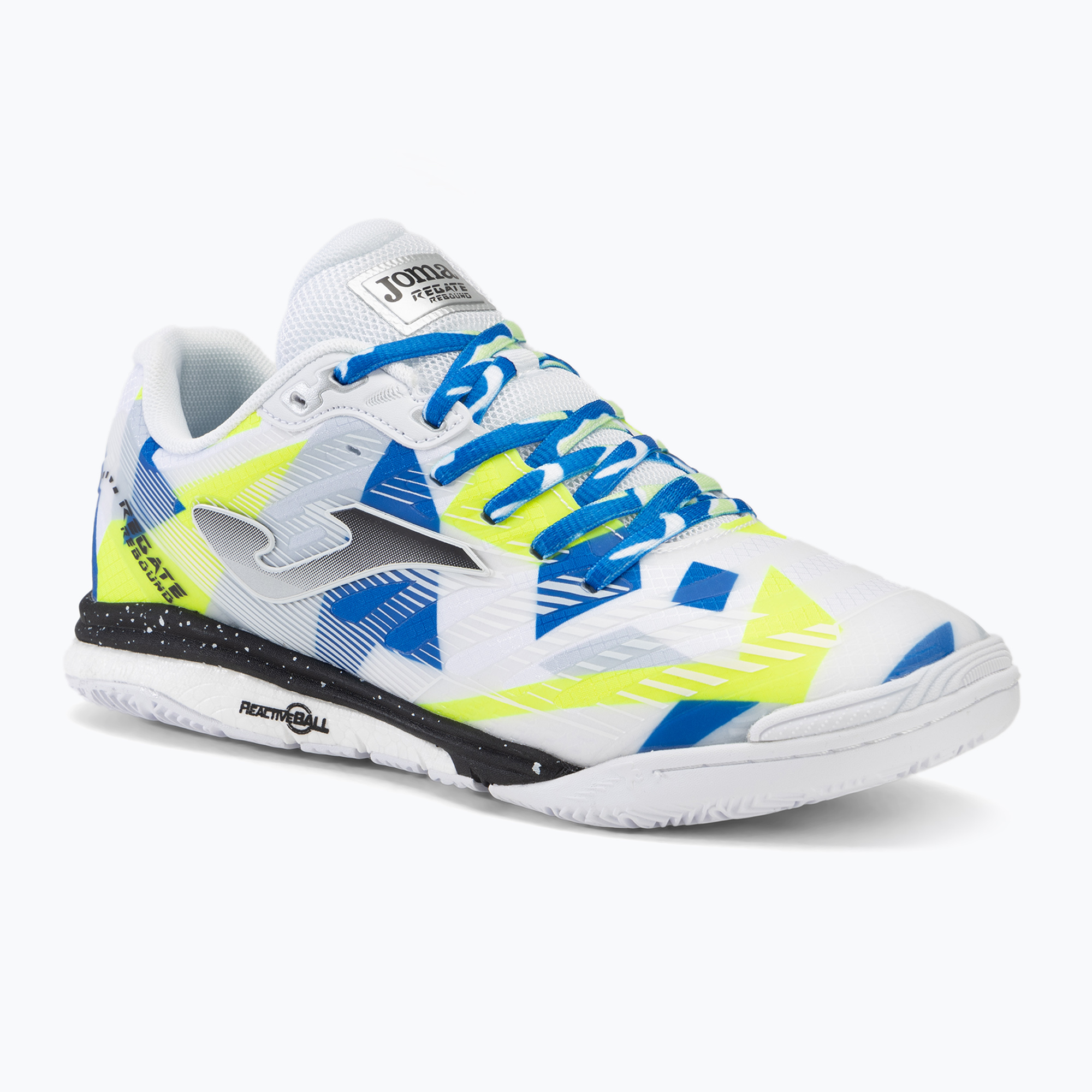 Joma Regate Rebound IN Herren Fußballschuhe weiß/gelb (Regate Rebound IN RREW2402IN)
