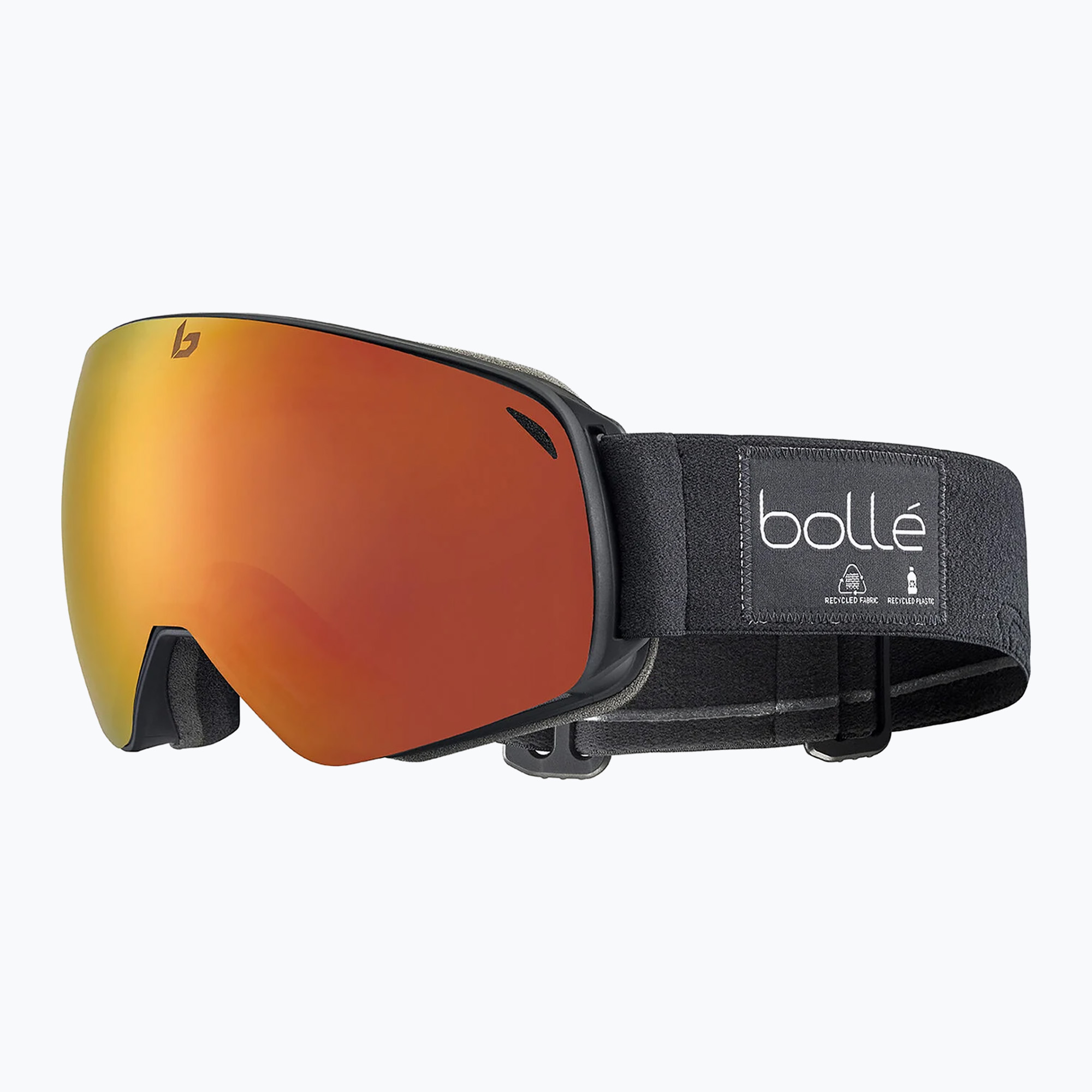 Skibrille Bollé Eco Torus M black matte/sunrise