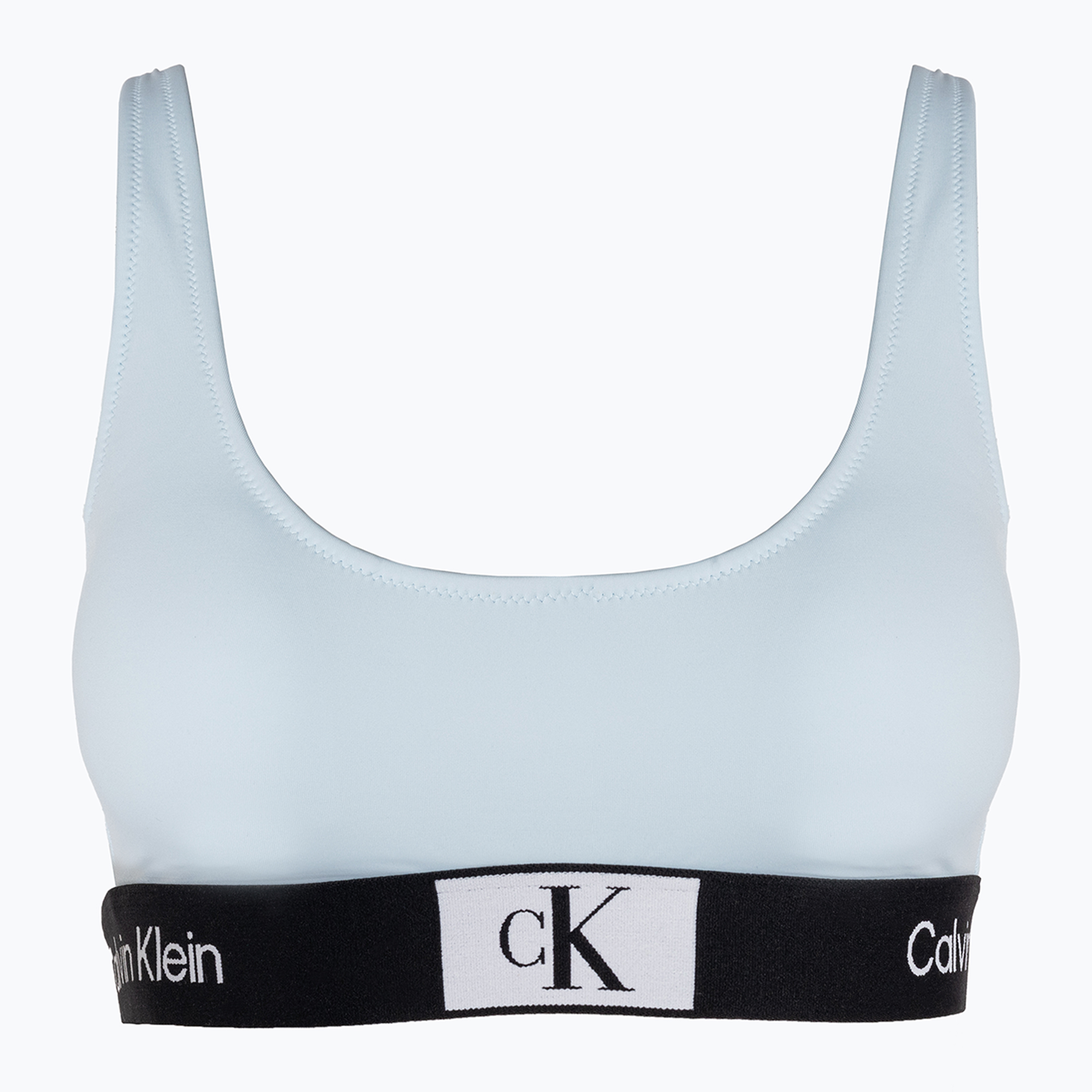 Calvin Klein Bralette-Rp Badeanzug Oberteil blau (Bralette-Rp KW0KW02257CYR)