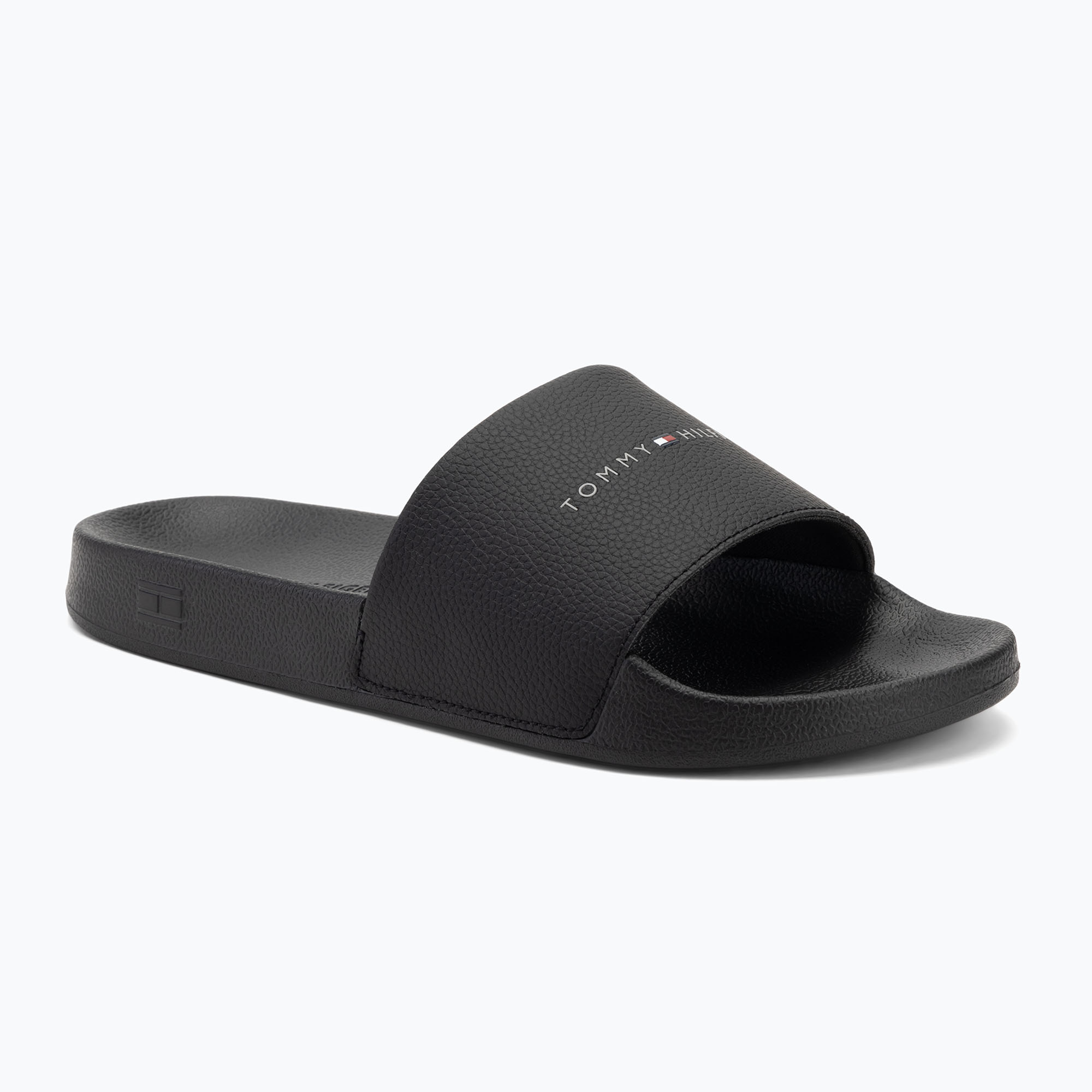 Badeschlappen Schlappen Herren Tommy Hilfiger Nyc Pool Slide black (Nyc Pool Slide FM0FM05432BDS)
