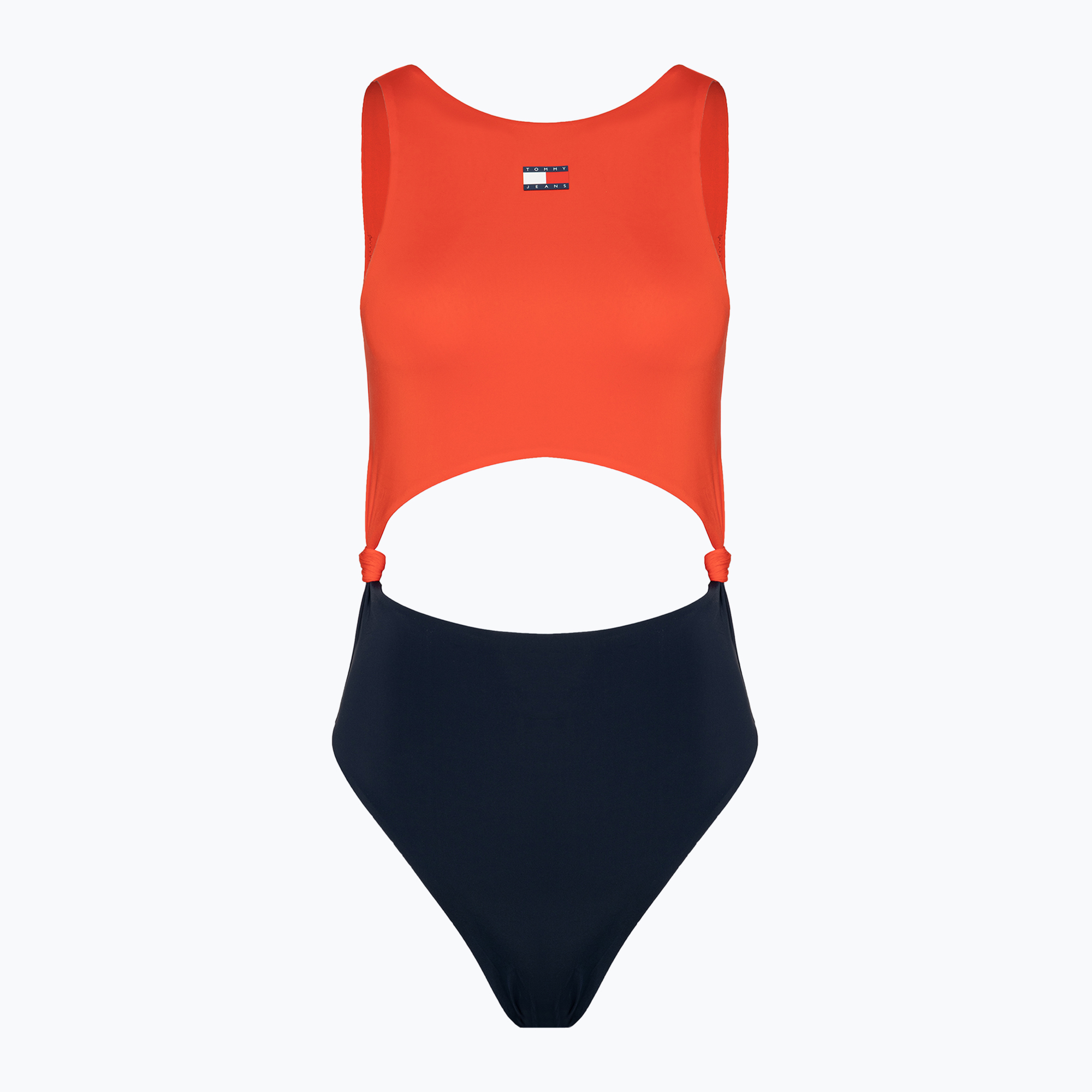 Tommy Jeans Damen Cut Out Ein Stück Hot Heat Badeanzug (Cut Out One Piece UW0UW05106XM9)