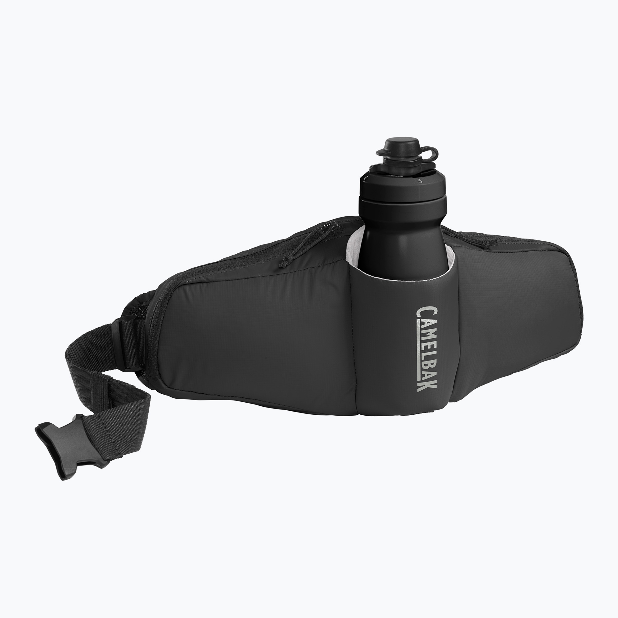 Bauchtasche CamelBak Podium Flow 2 l z Wasserflascheem 620 ml black