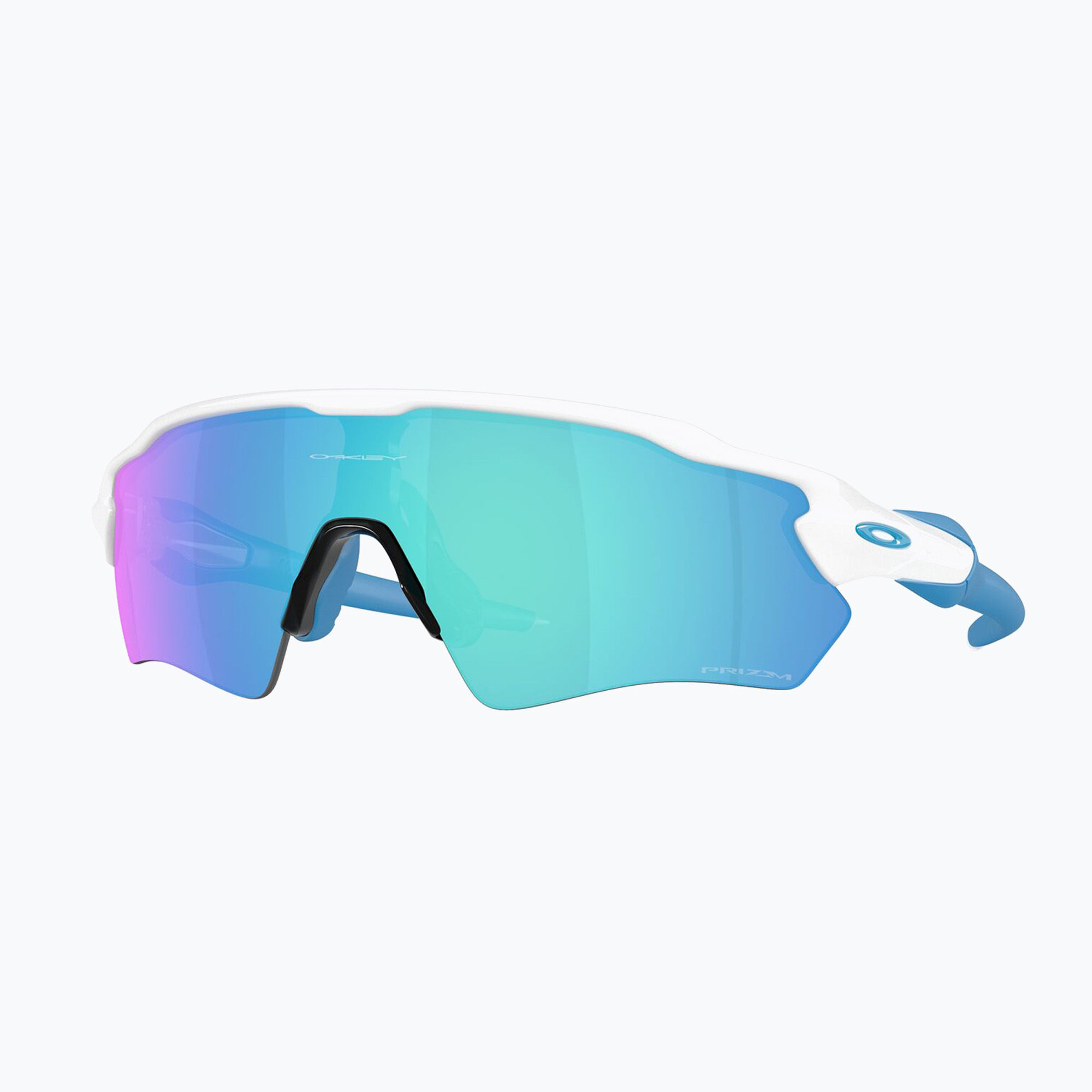 Oakley Radar EV S Path Sonnenbrille poliert weiß/Prisma Saphir