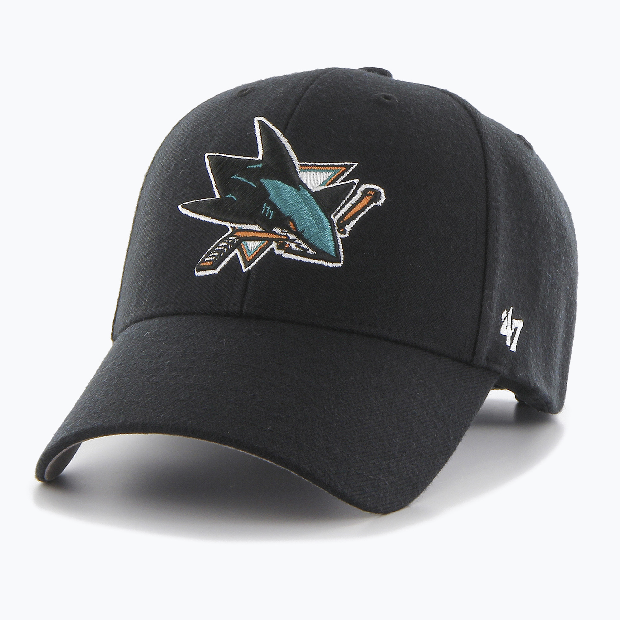 47 Marke NHL San Jose Sharks MVP Baseballkappe schwarz