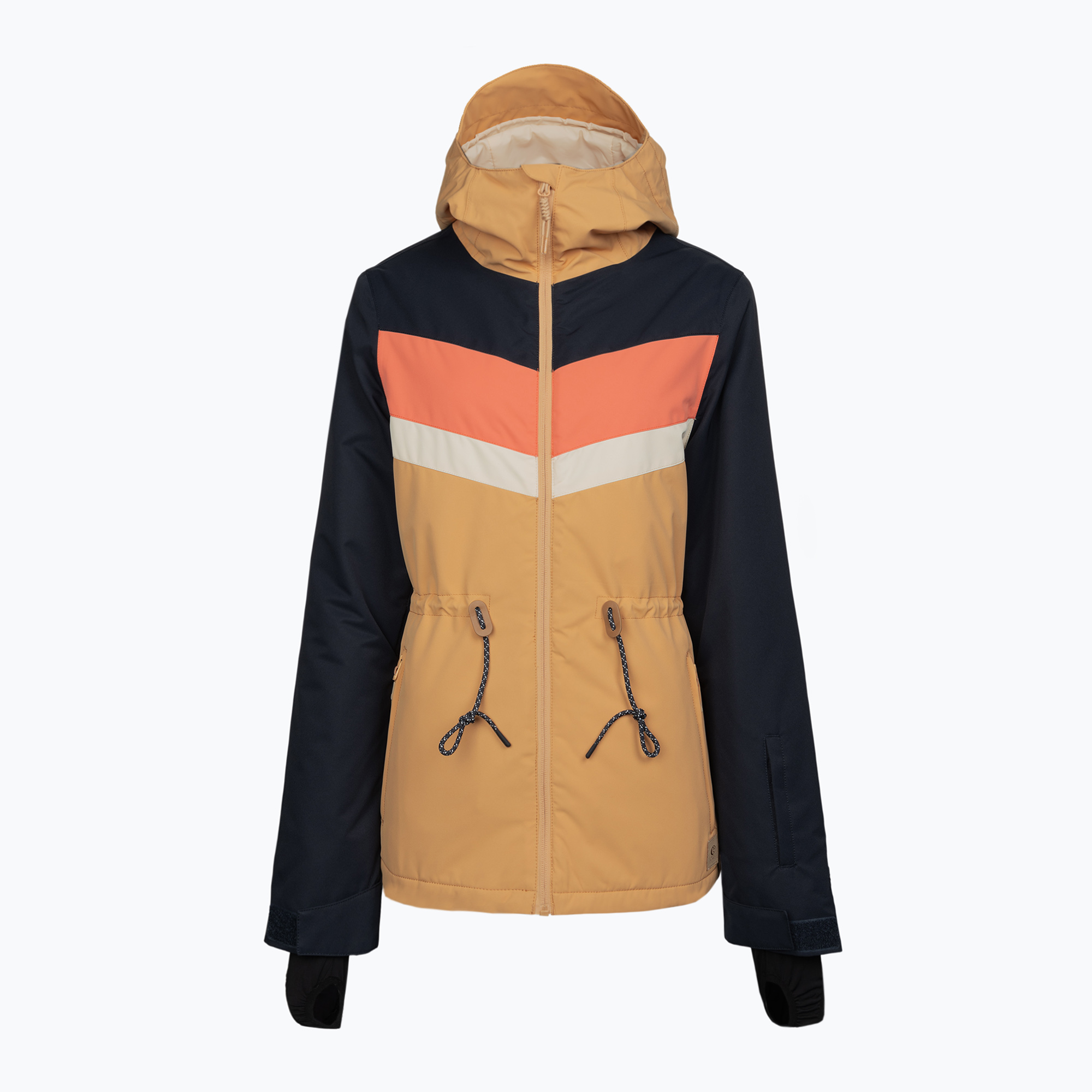 Snowboardjacke Damen Rip Curl Rider Betty beige-dunkelblau WOU 49 (Rider Betty 000WOU)