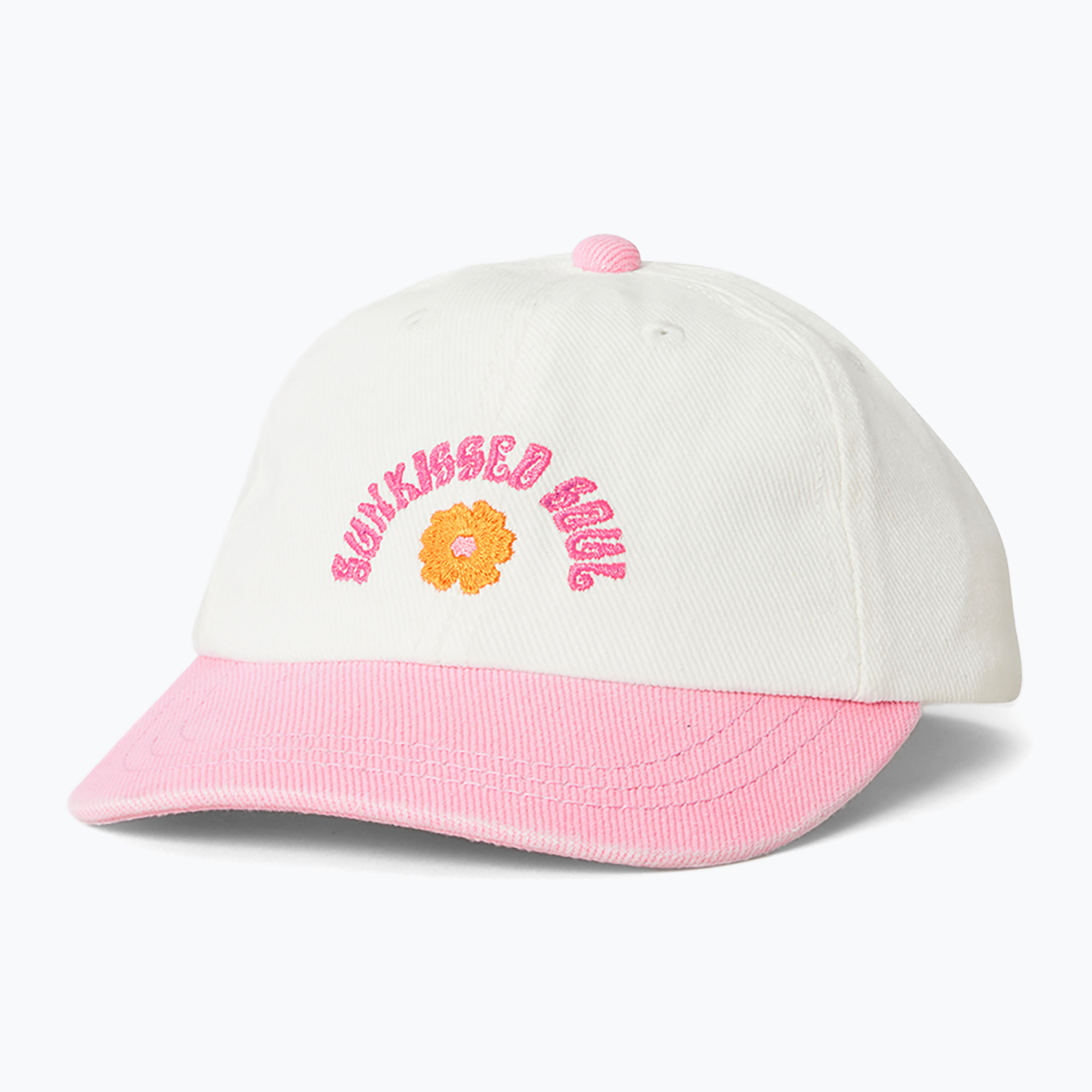 Rip Curl Washed Twill rosa Kinder Baseballmütze