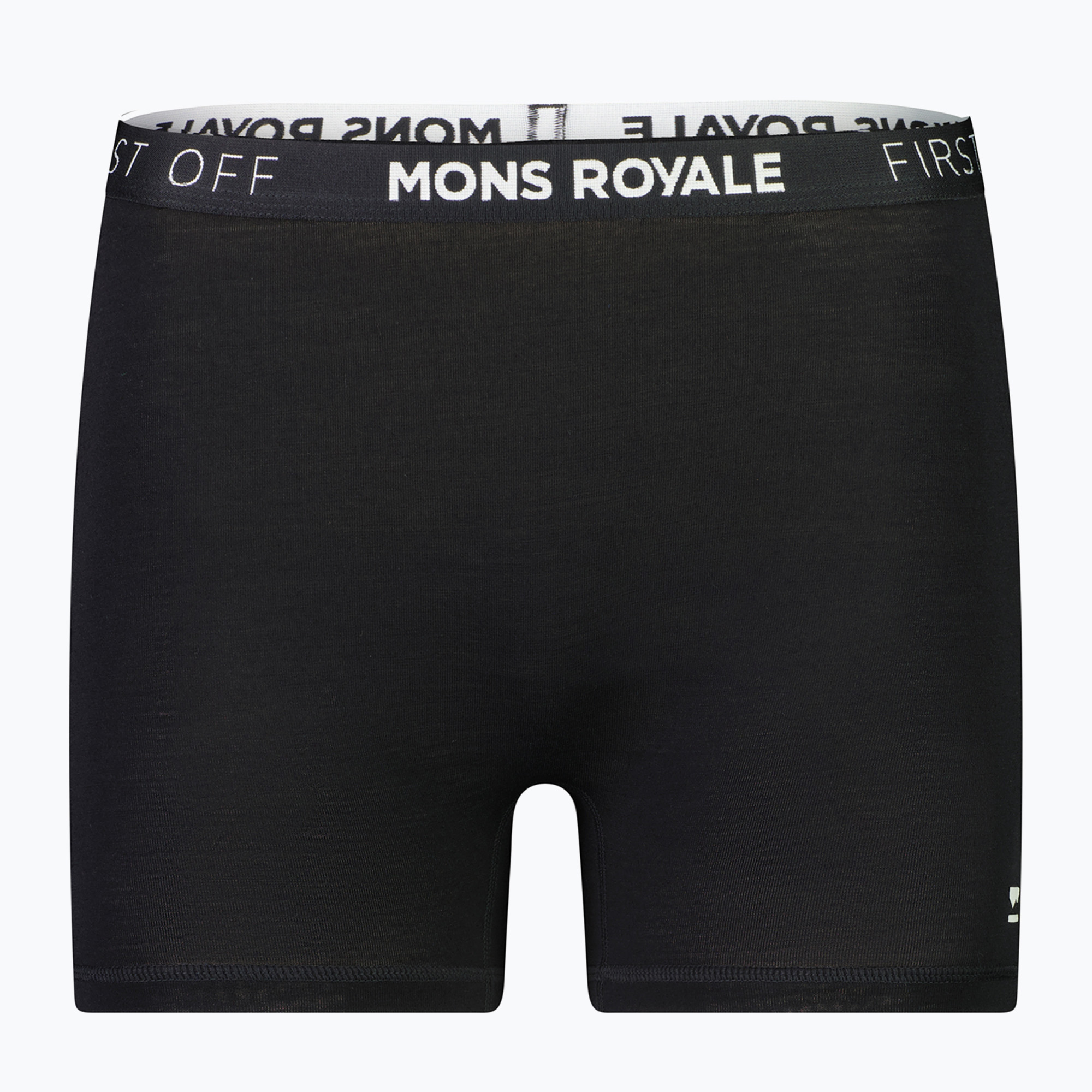 Thermoboxershorts für Frauen Mons Royale Hannah Merino Hot schwarz