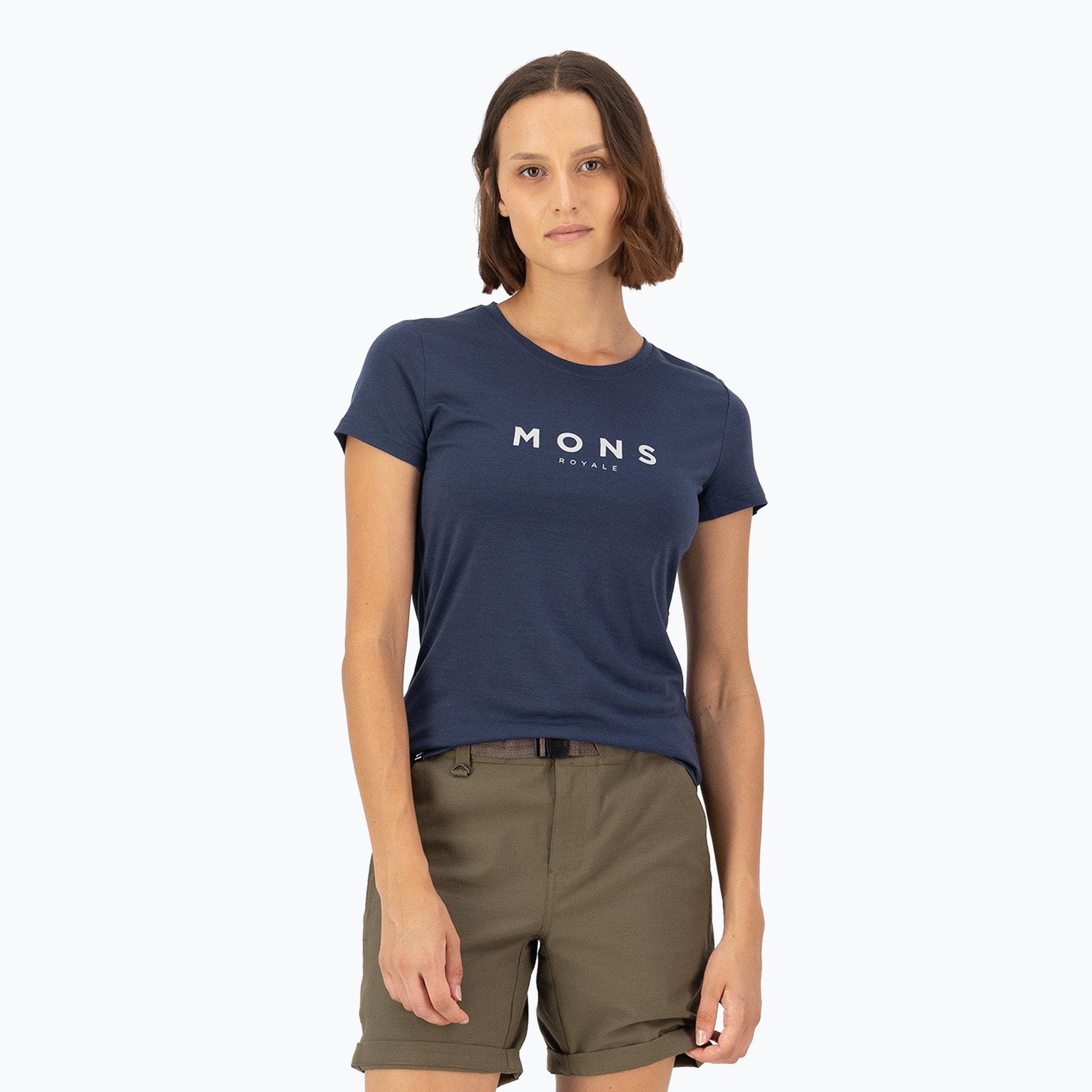 Damen Thermo-T-Shirt Mons Royale Icon Classic Mitternacht (Icon Classic 100288-1139-568)