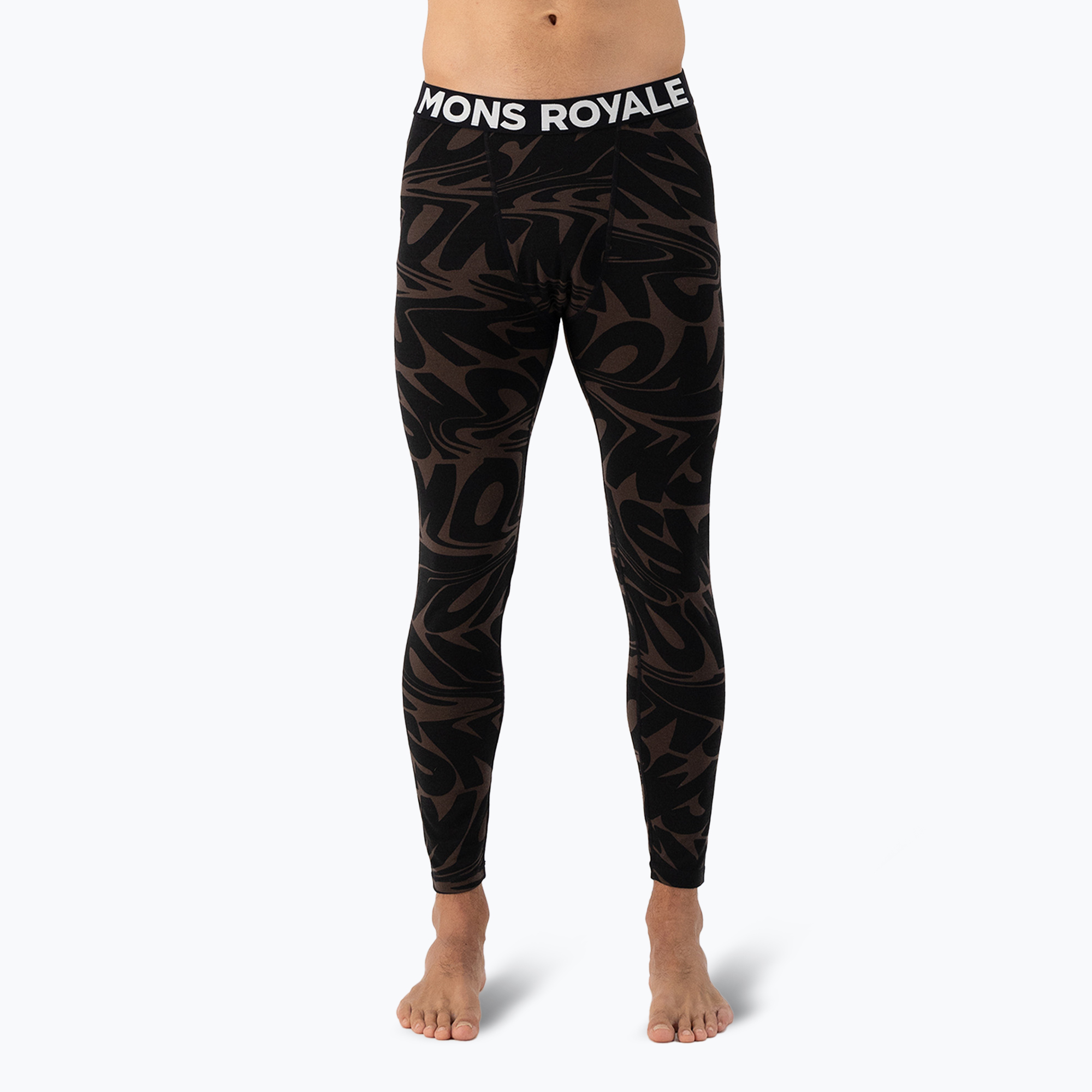 Thermoaktive Hose Herren Mons Royale Cascade Merino Base Layer signal lost cedar (Cascade Merino Base Layer 100502-2169-810)