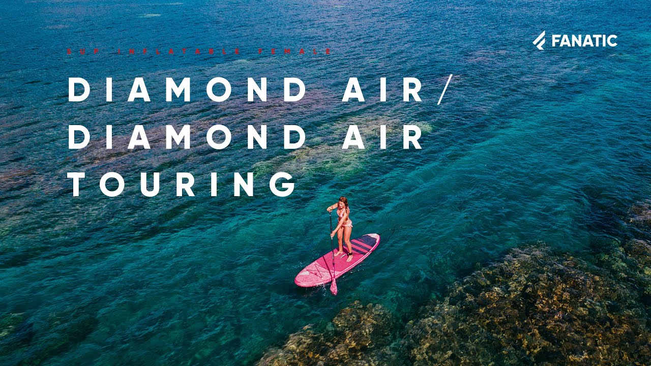 SUP Fanatic Diamond Air Touring Brett 11'6  rot 13200-1136