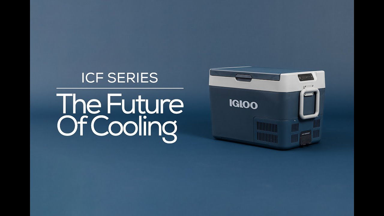Kompressor-Kühlschrank Igloo ICF40 39 l blau