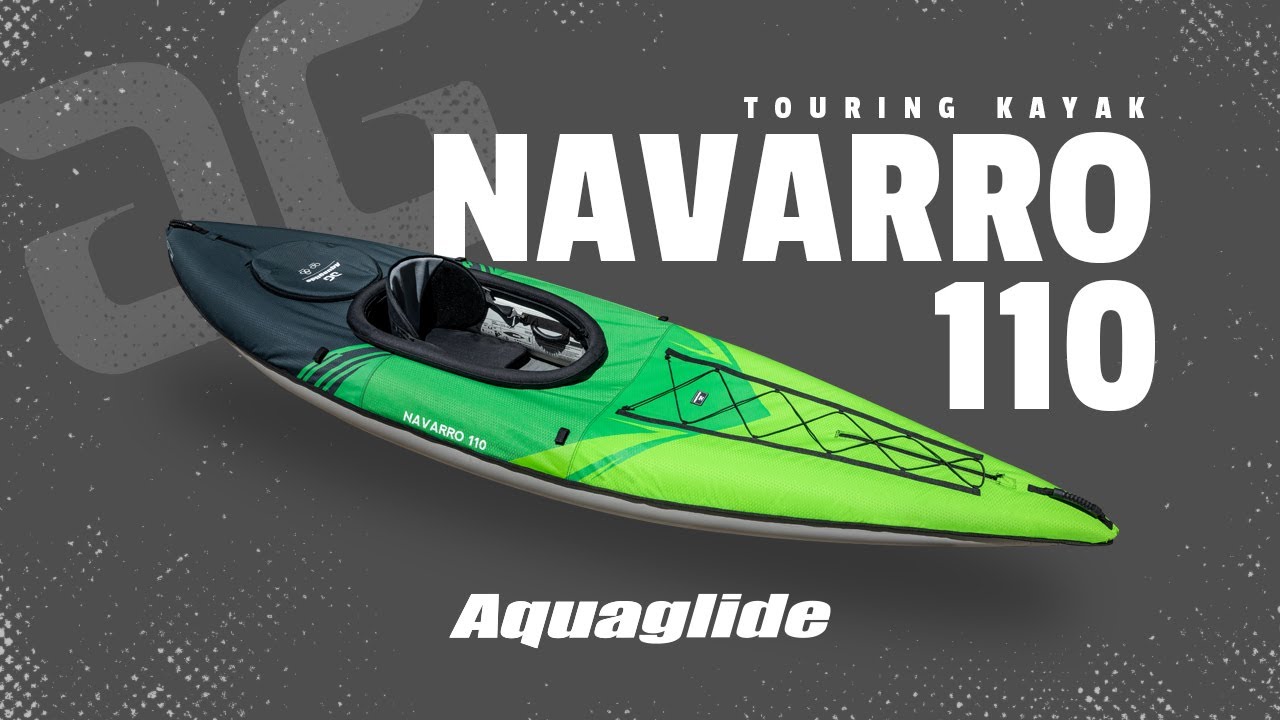 Aquaglide Navarro 110 grün 584119108 Aufblasbares 1-Personen-Kajak