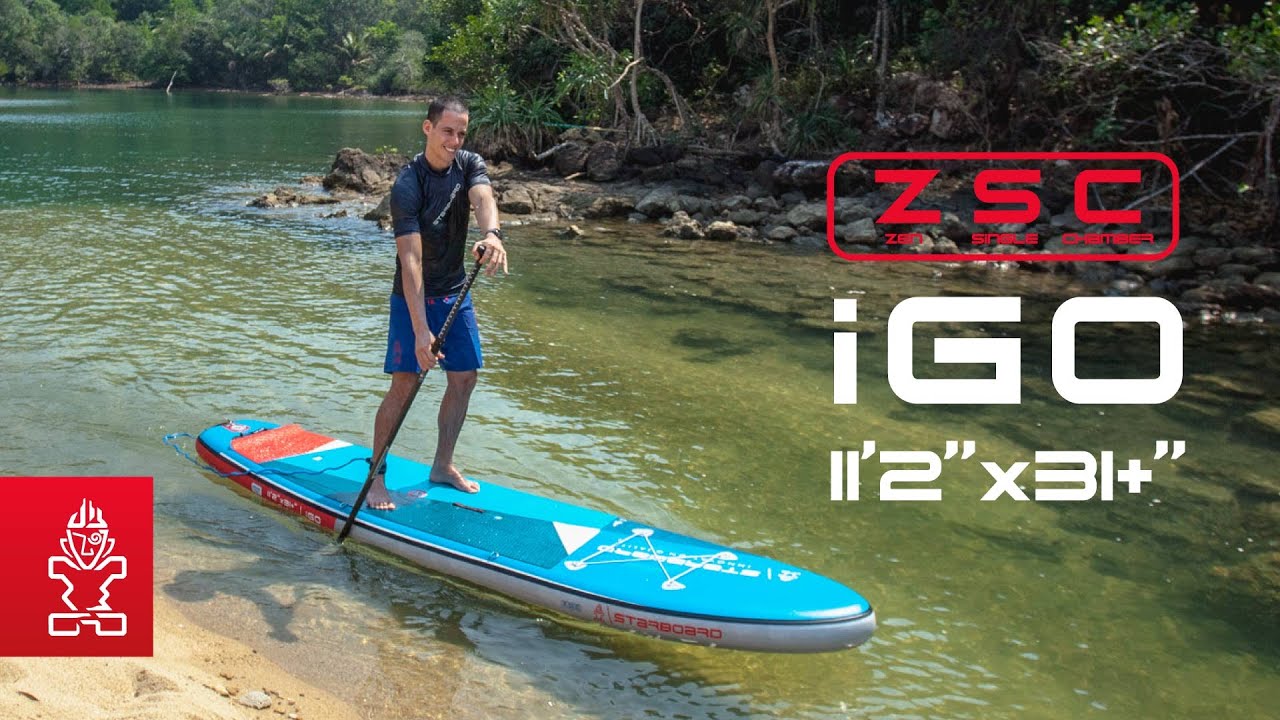 SUP STARBOARD iGO Zen S 11'2  blau