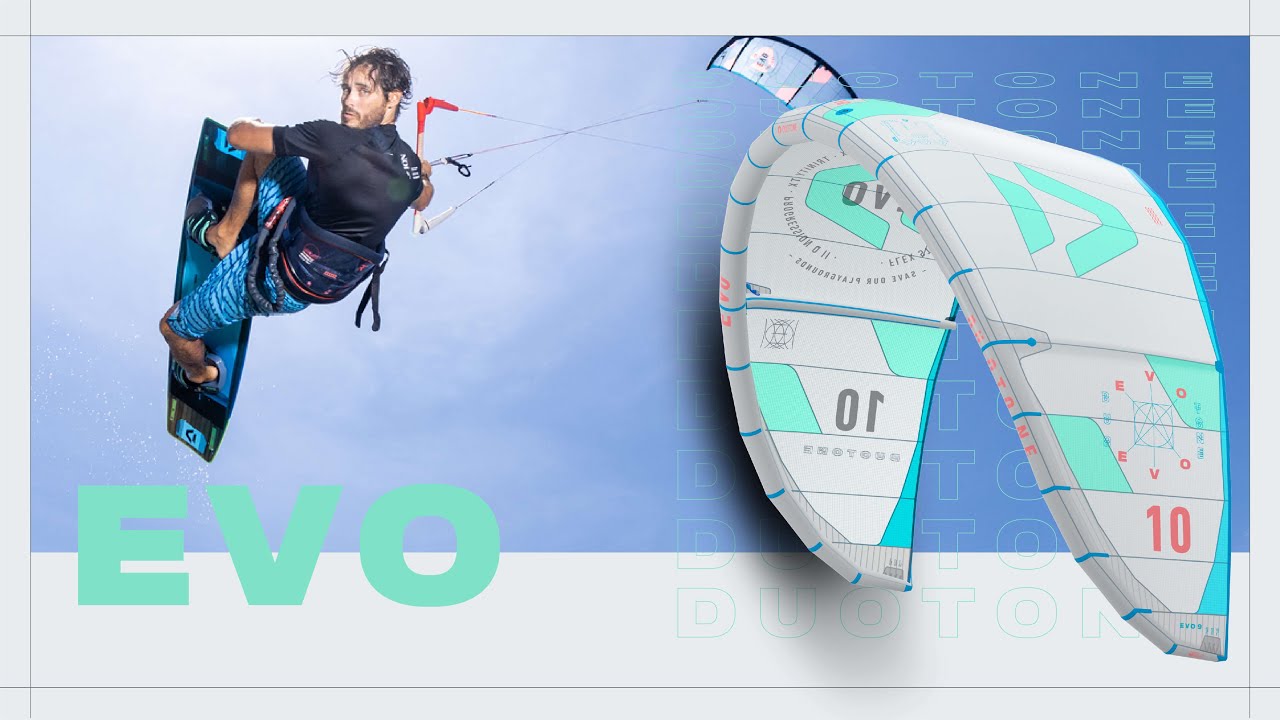 DUOTONE Evo 2022 kite kitesurfing drachen grau 44220-3003