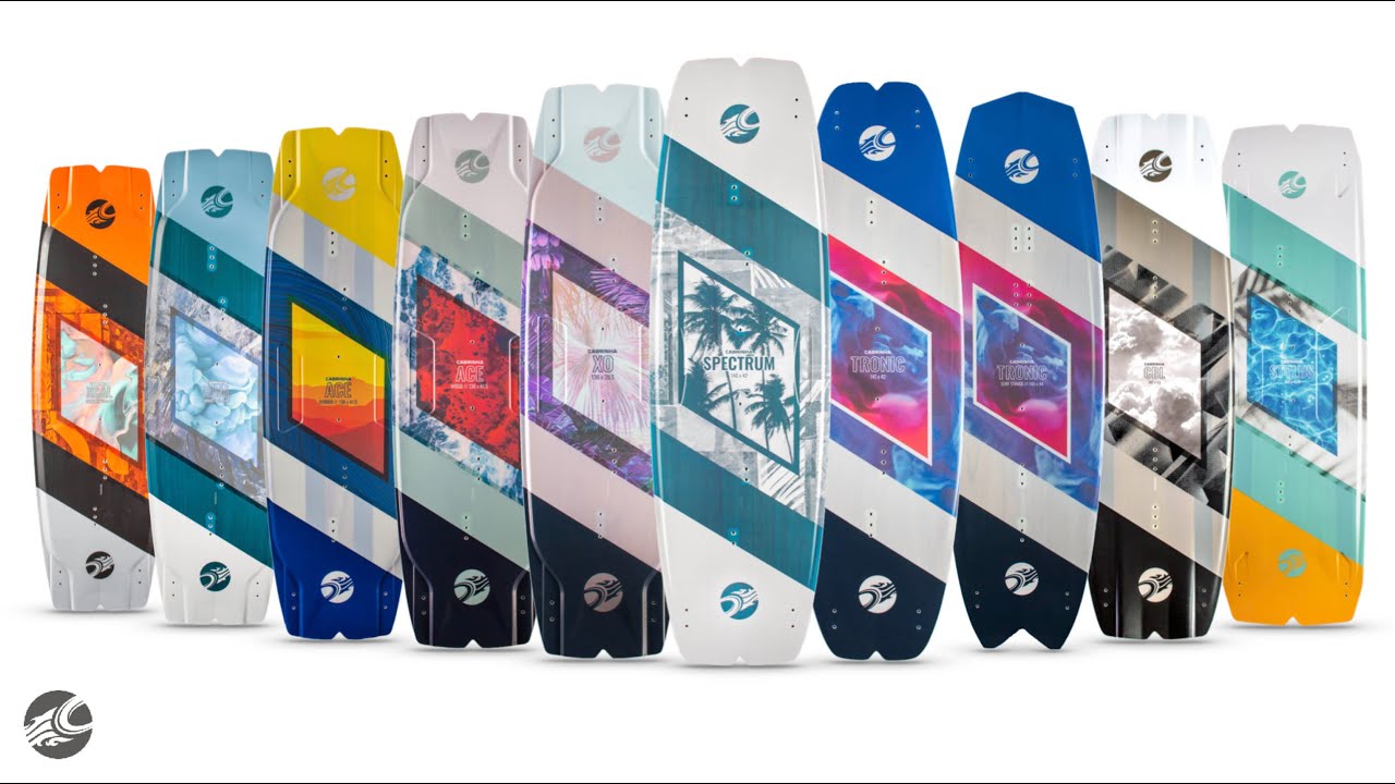Cabrinha Spectrum blau und weiß Kiteboard K2TTSPCTM136XXX