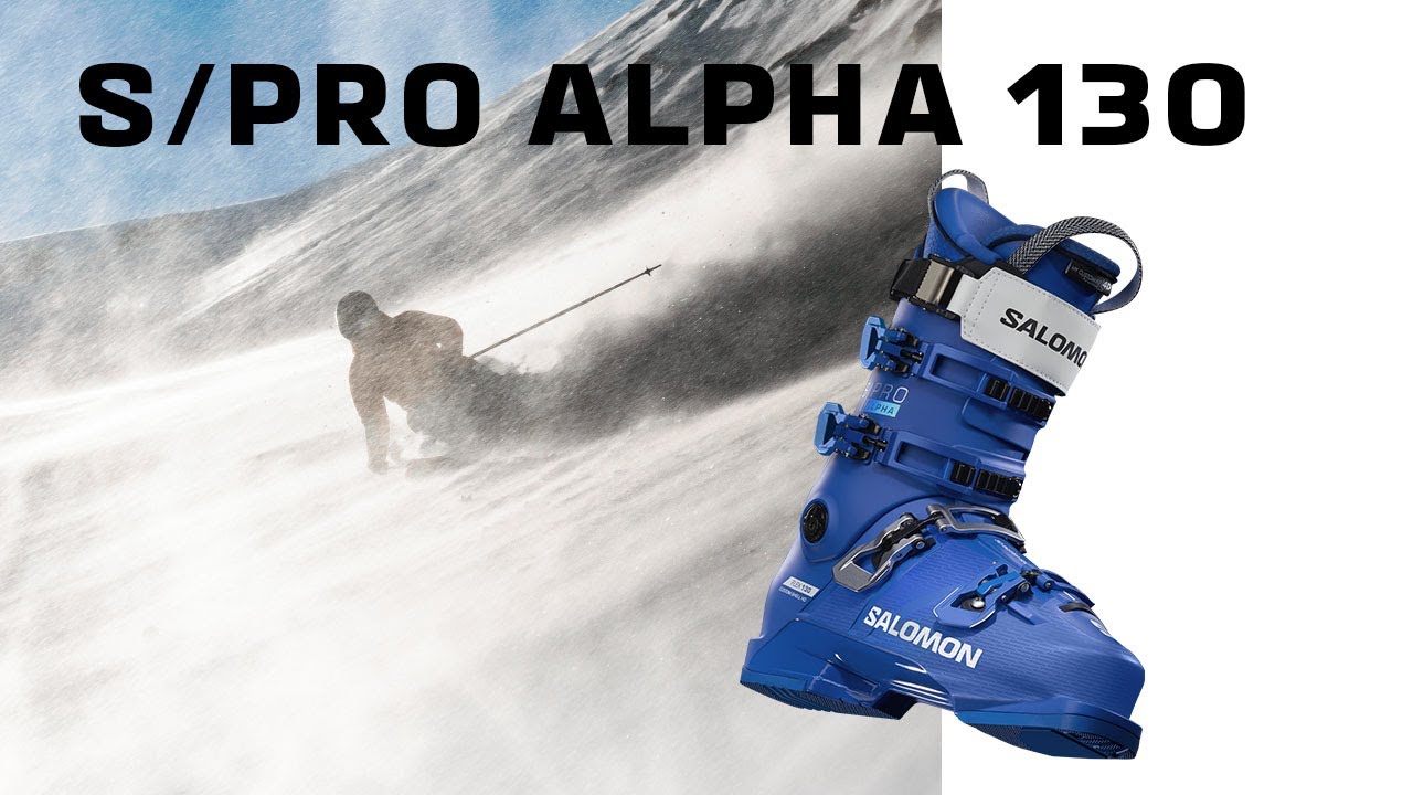 Skischuhe Herren Salomon S Pro Alpha 13 blau L47442