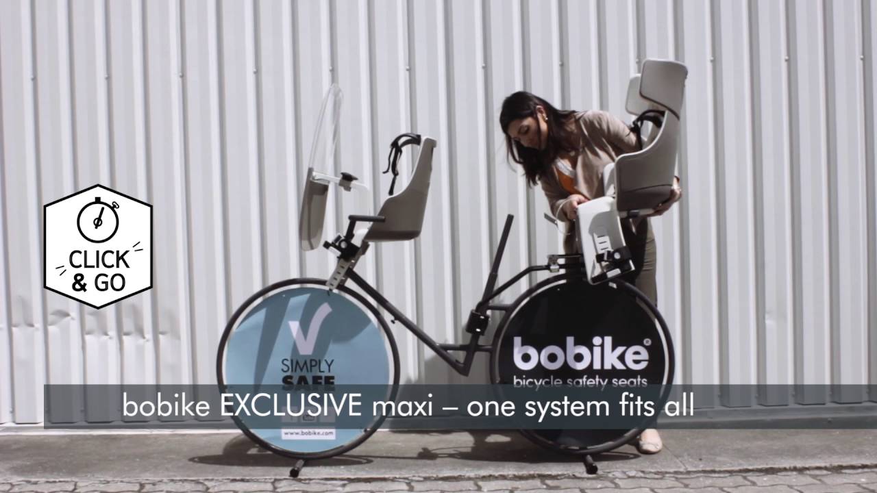 Vorderer Fahrradsitz bobike Exclusive Mini Plus beige 8011000022