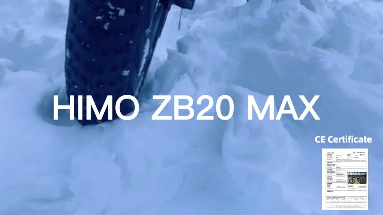 HIMO ZB20 Max Elektrofahrrad grau