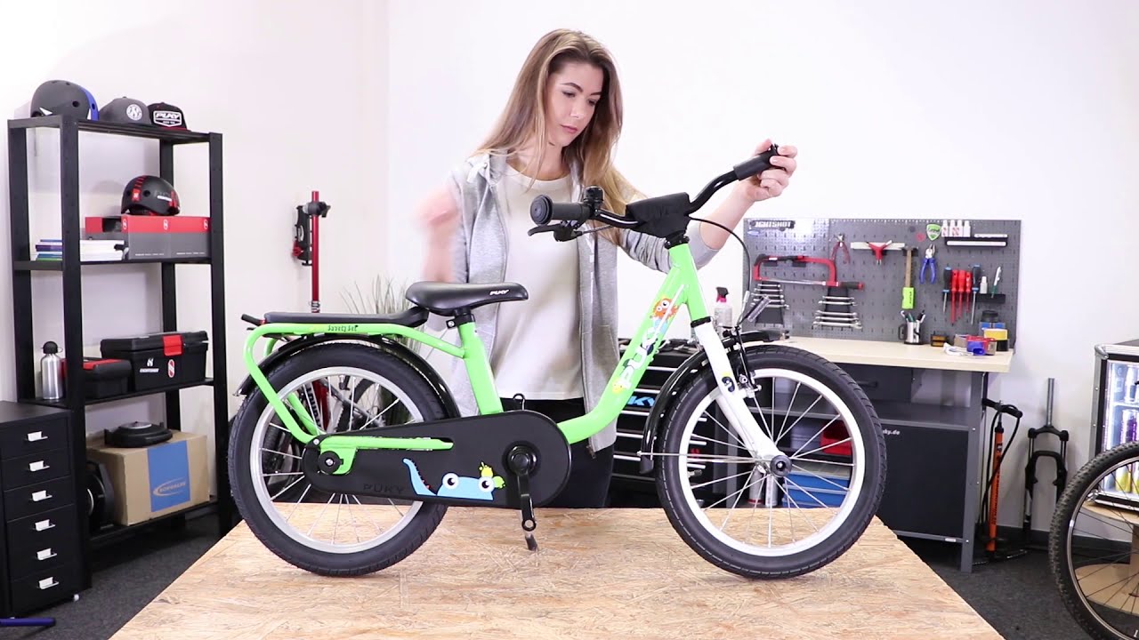 Rower Kinder PUKY Steel 16 lovely pink