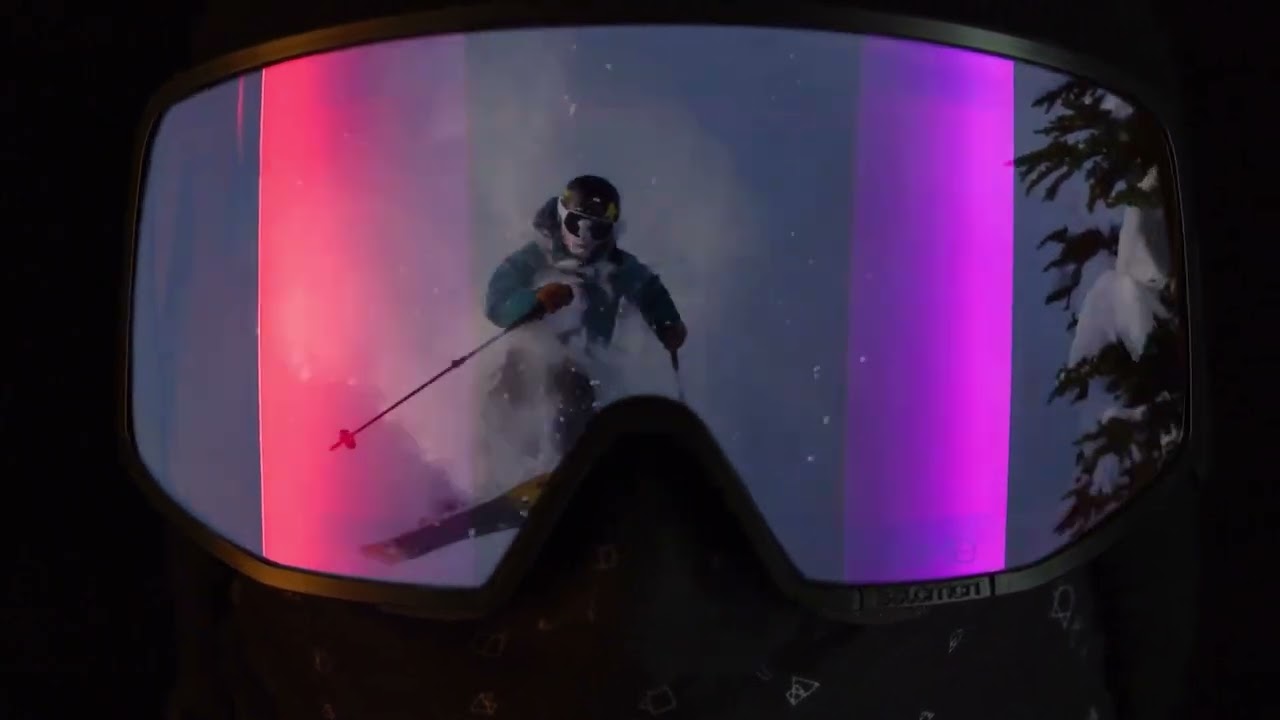 Skihelm Damen Salomon Icon LT Visor Photo Sigma S1-S3 dunkelblau L415298