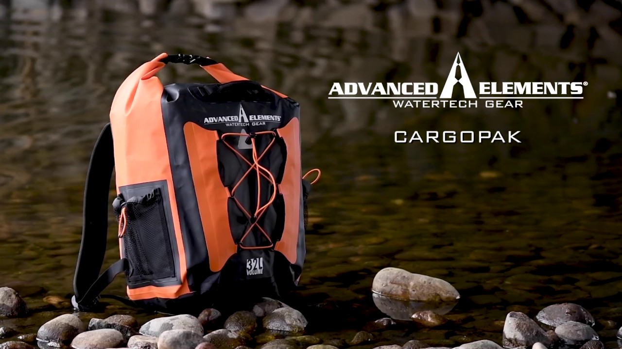 Advanced Elements CargoPak orange wasserdichter Rucksack AE3502