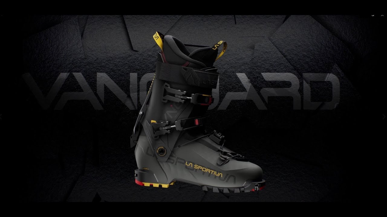 Tourenskischuhe Herren La Sportiva Vanguard grau-gelb 89D91