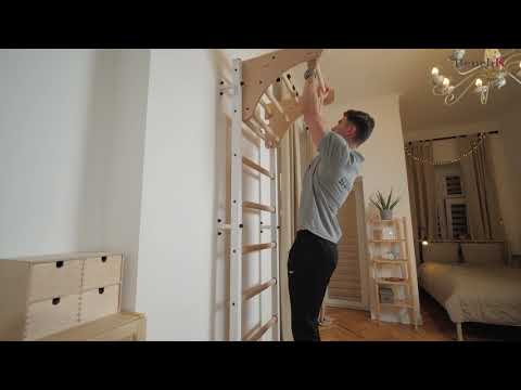 BenchK Gymnastikleiter schwarz BK-711B