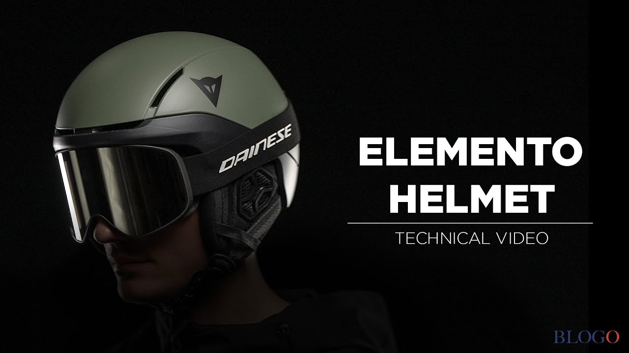 Dainese Elemento Skihelm petrol blau
