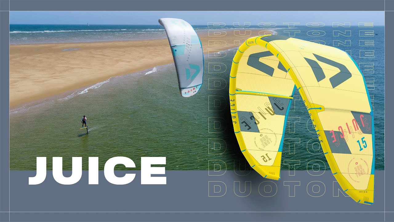 DUOTONE Kitesurfing-Drachen Juice gelb 44220-3007