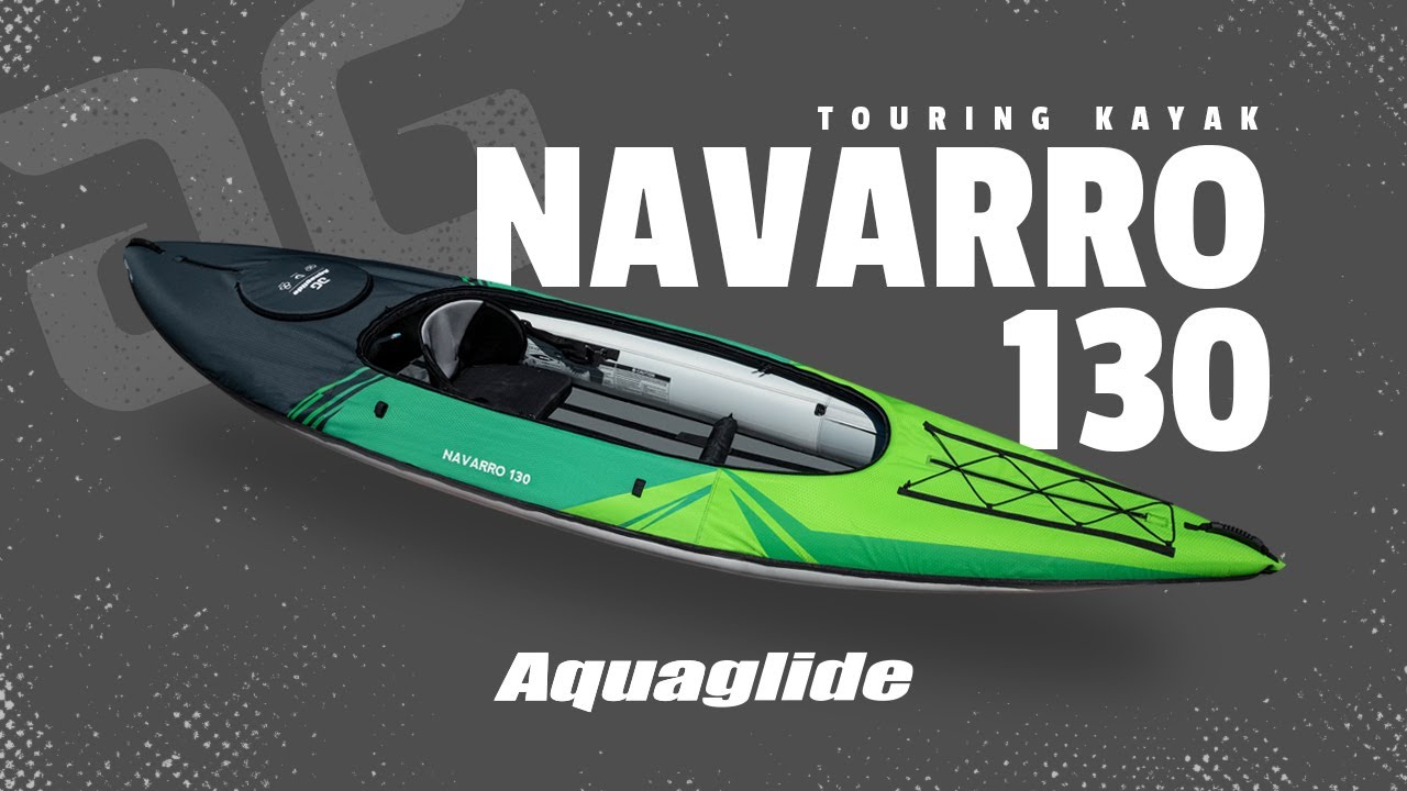 Aquaglide Navarro 130 grün 584119109 Aufblasbares 1-Personen-Kajak