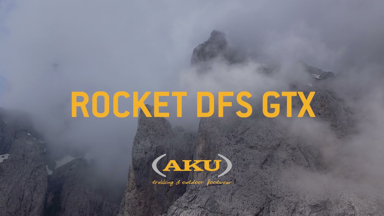 Trekkingschuhe Herren AKU Rocket Dfs GTX gelb 726-534