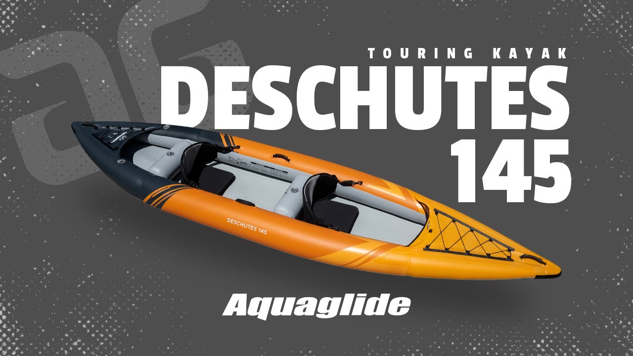 Aquaglide Deschutes 145 orange 2-Personen aufblasbares Kajak 584120127
