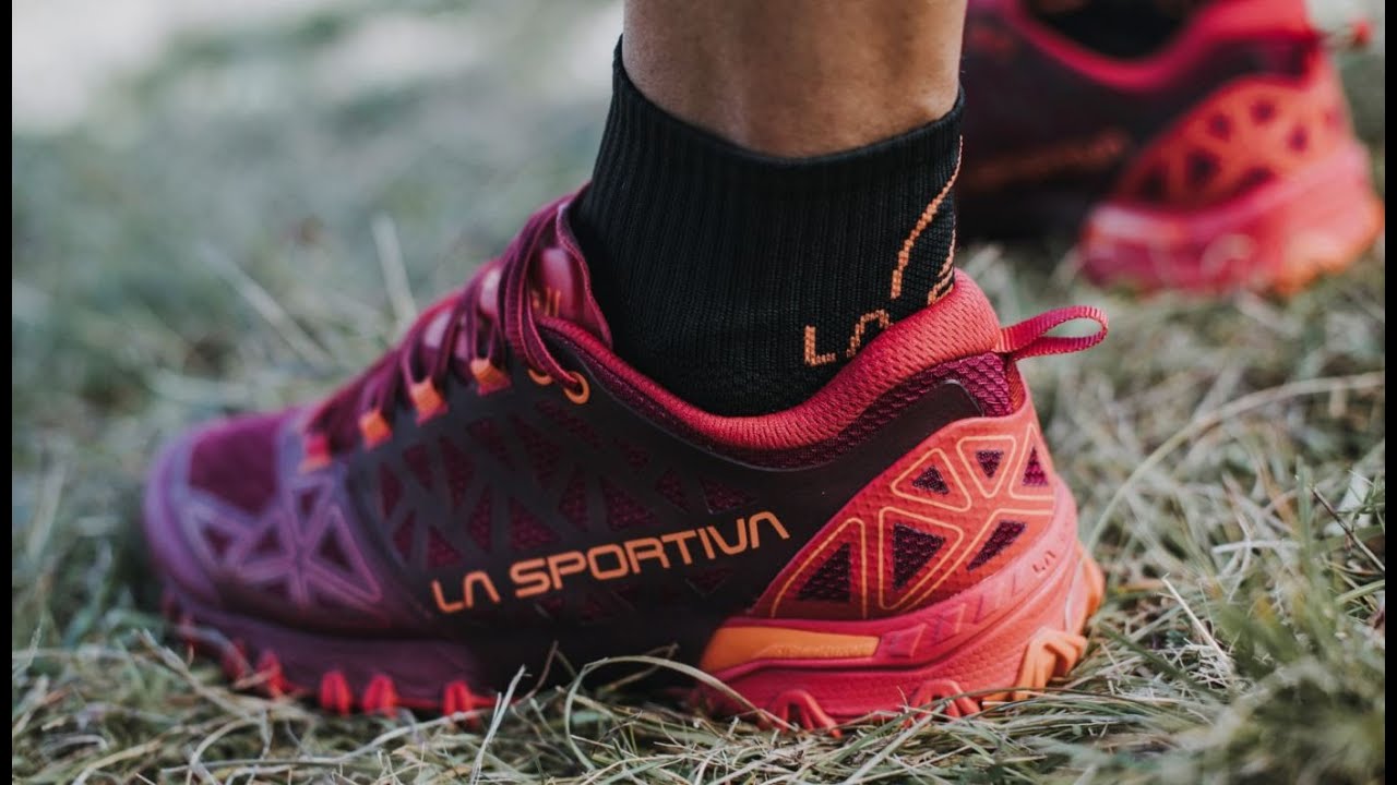 La Sportiva Herren Bushido II blau/gelb Laufschuh 36S618705