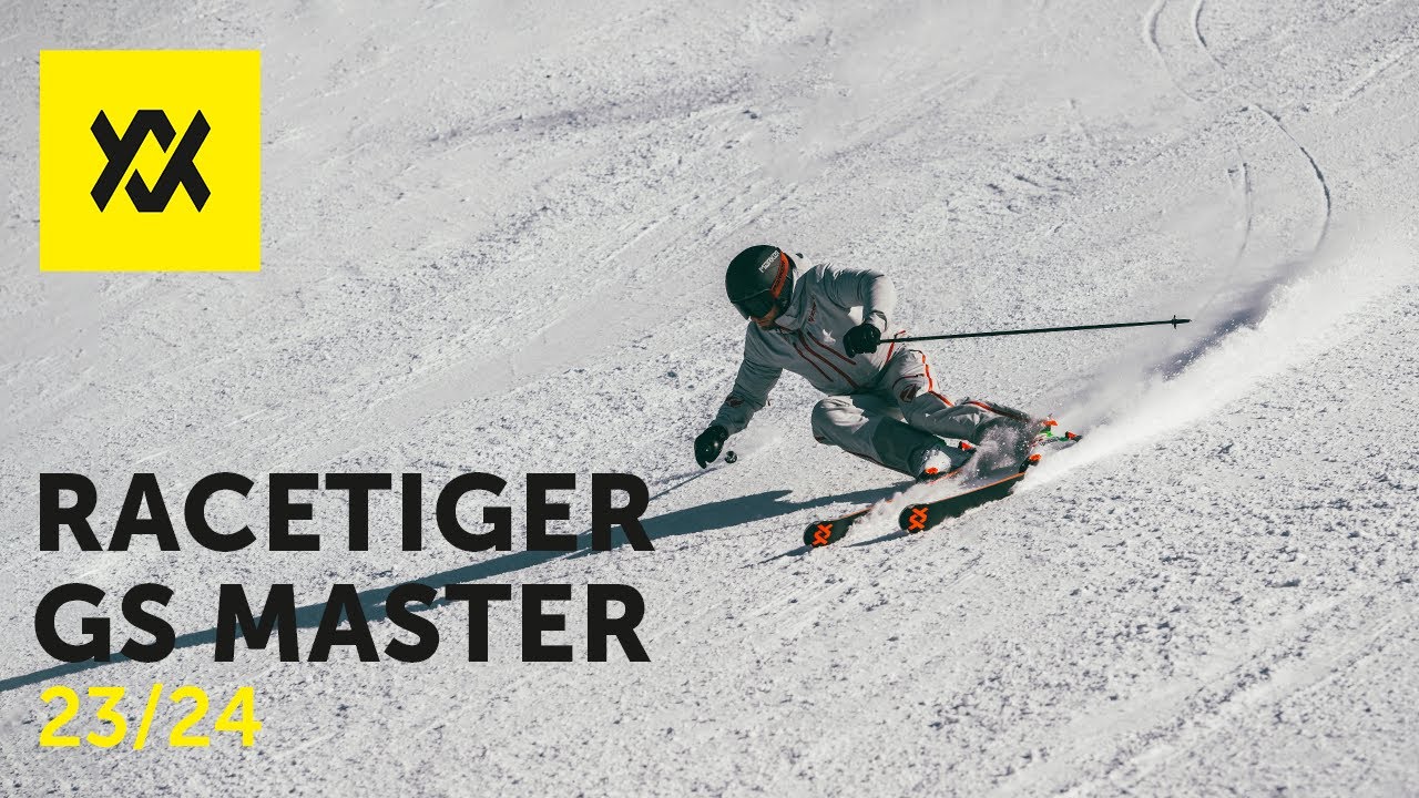Völkl Racetiger SL Master + XComp 16 GW gelb/schwarzer Alpin-Ski