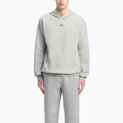 Hoodie Sweatshirt Herren Reebok Athlete Hoodie medium grey heather