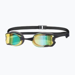 Zoggs Raptor HCB Titanium grau/schwarz Spiegel blau Schwimmbrille