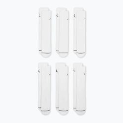 Socken Nike Jordan Everyday Cushioned Crew 6er-Pack white/black
