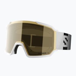 Skibrille Salomon S/View 3 Access white/flash gold