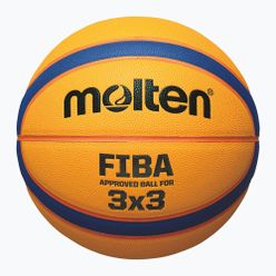Molten Basketball B33T5000 FIBA 3x3 gelb/blau Größe 3