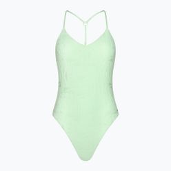 Einteiliger Badeanzug für Frauen Nike Retro Flow Terry vapor green