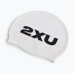 Schwimmkappe 2XU Silicone white/white