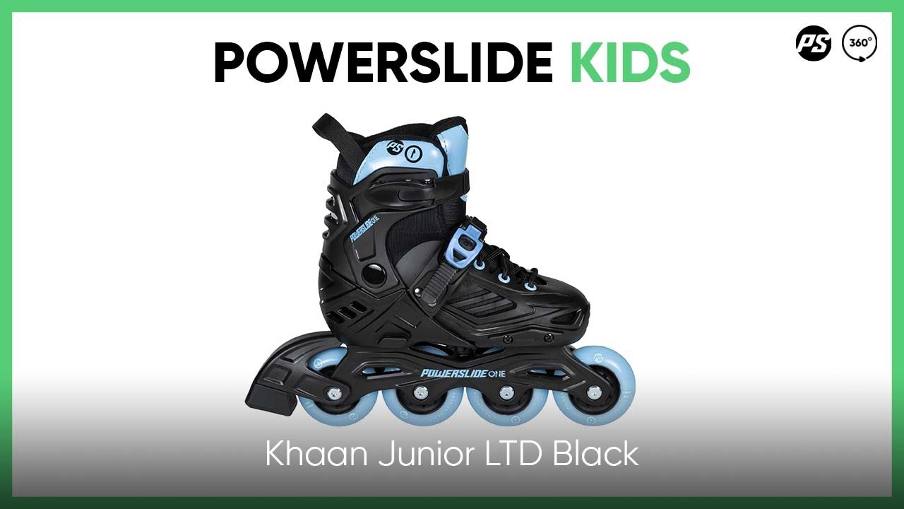 Powerslide Khaan Junior LTD Kinder Rollschuhe rot/schwarz 940671