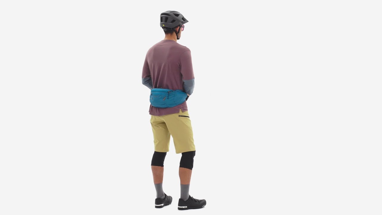 Patagonia Dirt Roamer Waist Pack 3 l leichte Feder grau Nierentasche
