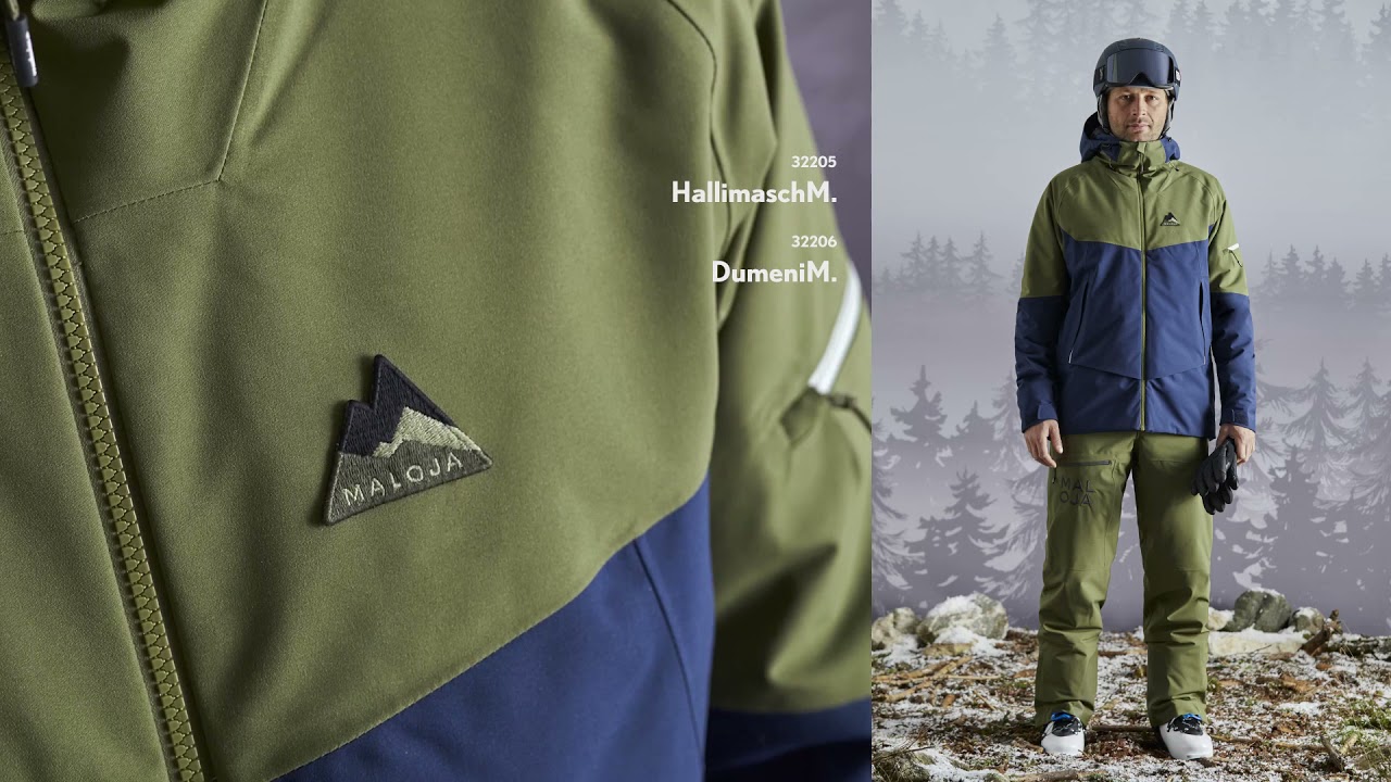 Maloja M'S HallimaschM Herren Skijacke grün 32205-1-0560