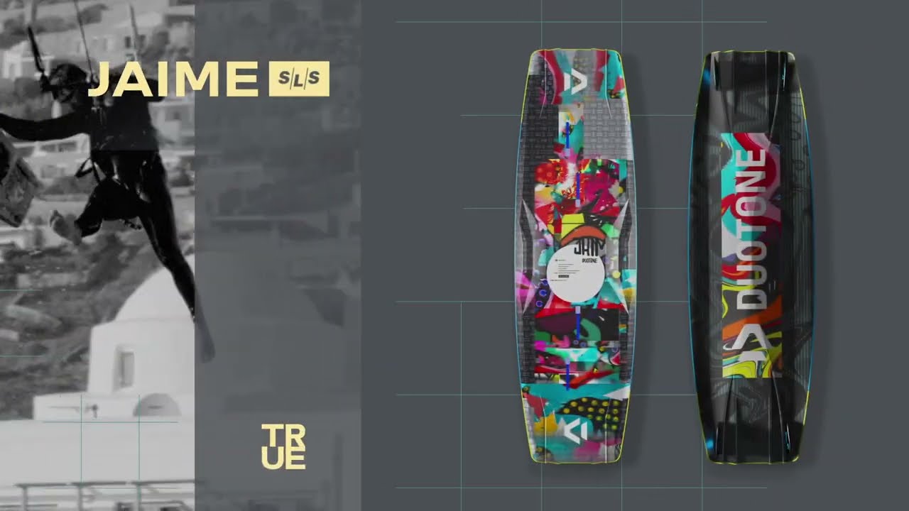 Kitesurfing Board DUOTONE Kite TT Jaime SLS bunt 4423-3421