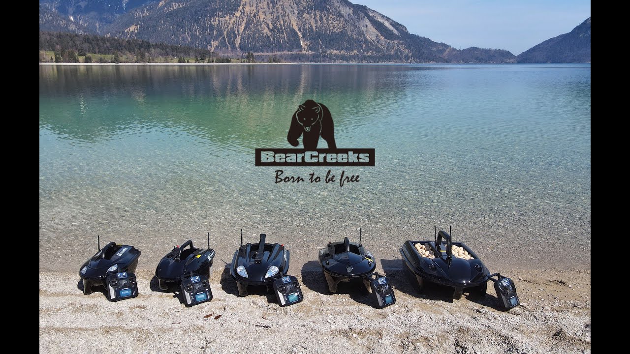 Bearcreeks iCatcher Köderboot 5.8GHz schwarz BC.V3.LITH