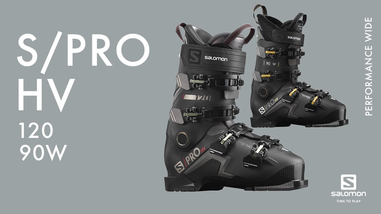 Skischuhe Damen Salomon S/Pro HV 9 GW schwarz L41564