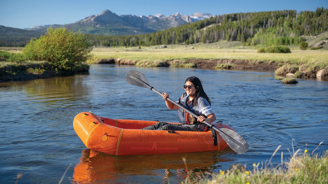 Advanced Elements Packlite+ PackRaft orange 1-Personen-Ponton AE3037