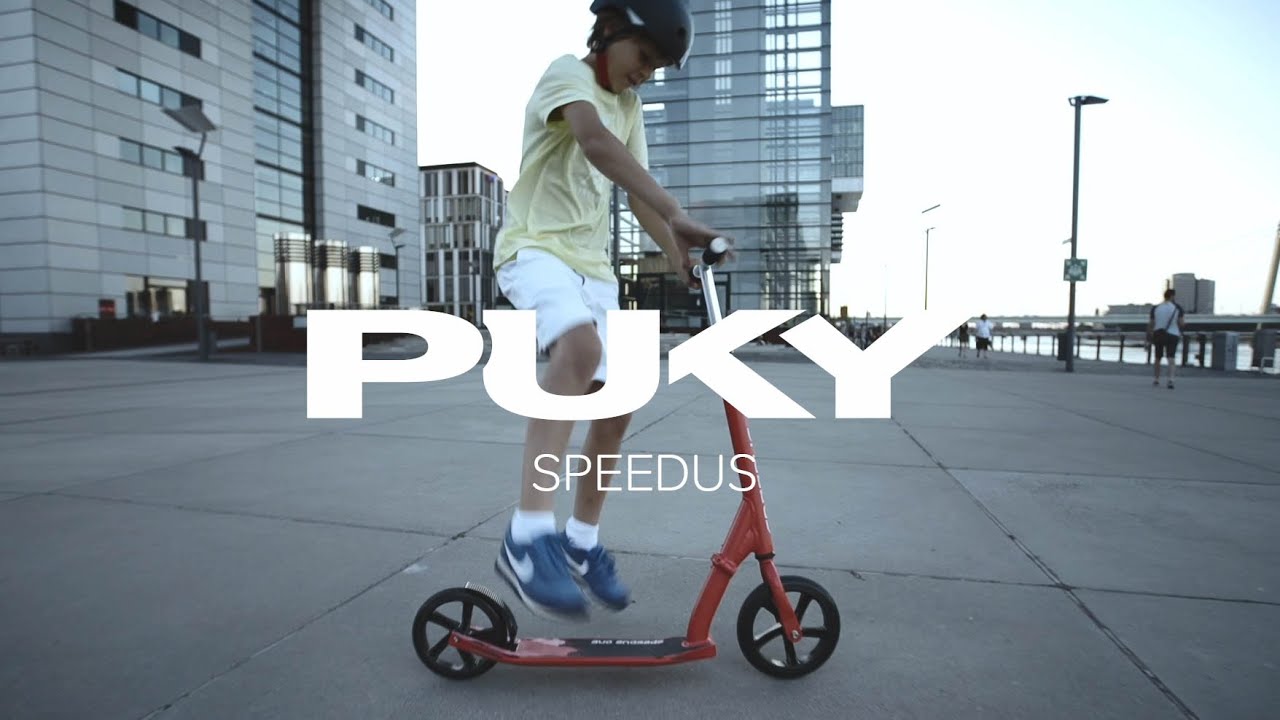 PUKY SpeedUs ONE Kinder-Roller rot 5000